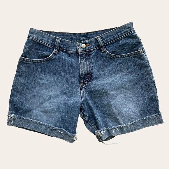 Vintage Blue Jean Shorts - Picture 1 of 4